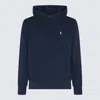 RALPH LAUREN NAVY BLUE COTTON SWEATSHIRT