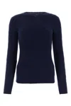 Polo Ralph Lauren Midnight Blu Cashmere Cardigan In Blue