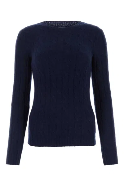 Polo Ralph Lauren Navy Blue Crewneck Cardigan