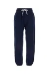Ralph Lauren Navy Blue Embroidered-pony Track Pants