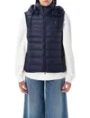 Ralph Lauren Navy Blue Quilted Jacket In Blue