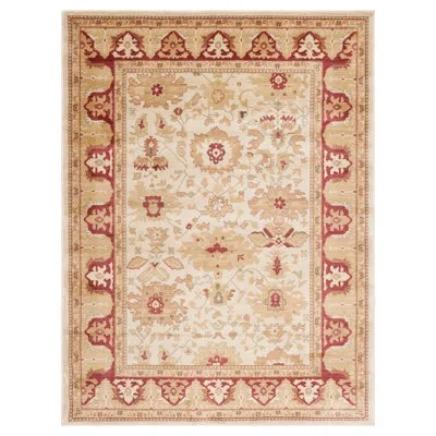 Ralph Lauren Nellwyn Lauren  Performance Oriental Rug In Cream,red