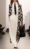 Ralph Lauren Nessa Long Wool Coat In White