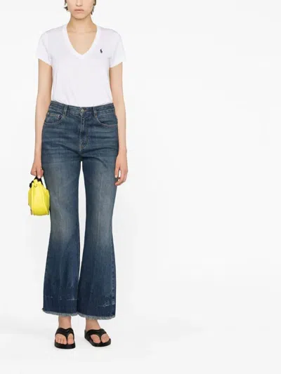 Ralph Lauren New Rltvnpp-short Sleeve-t-shirt In White