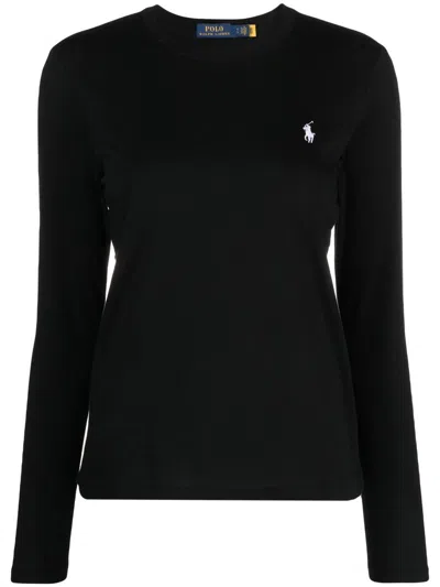 RALPH LAUREN RALPH LAUREN NEWLSRLTPP-LONG SLEEVE-T-SHIRT