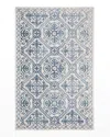 Ralph Lauren Nina Hand-tufted Rug, 8' X 10' In Navy, Ivory