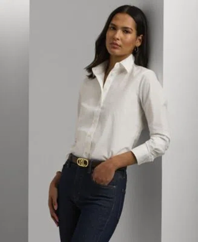 Ralph Lauren Non Iron Straight Fit Shirt Pxs 3x In White