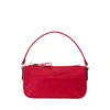 Ralph Lauren Nyln Mini Bg Pouch Medium In Red
