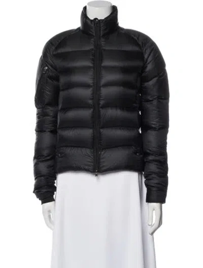 Pre-owned Ralph Lauren Nylon Down Jacket In Black