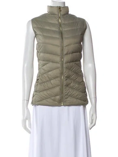 Pre-owned Ralph Lauren Nylon Down Jacket In Green