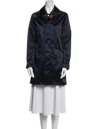 Pre-owned Ralph Lauren Nylon Parka In Blue