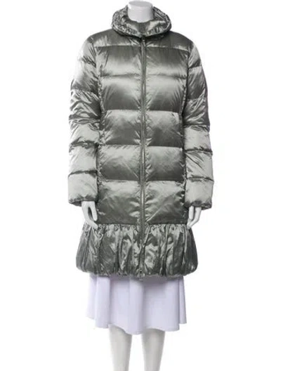 Pre-owned Ralph Lauren Nylon Parka In Gray