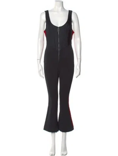 Pre-owned Ralph Lauren Nylon Scoop Neck Ski Suit In Black