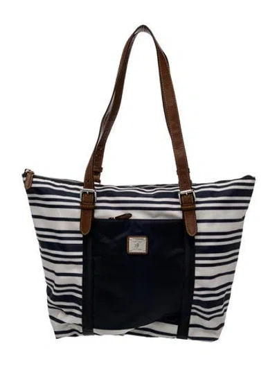 Pre-owned Ralph Lauren Nylon Tote In Blue