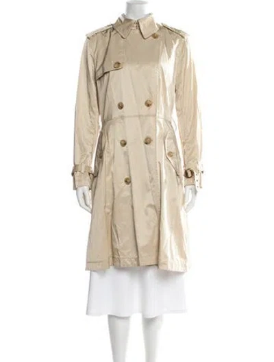 Pre-owned Ralph Lauren Nylon Trench Coat In Neutral