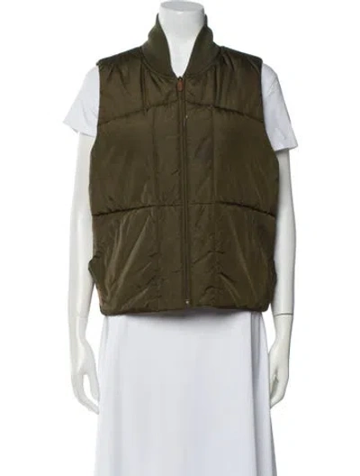 Pre-owned Ralph Lauren Nylon Vest In Green