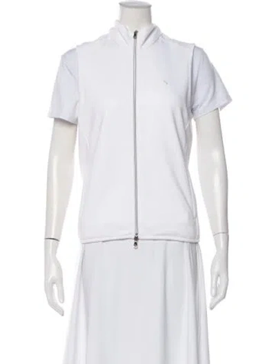 Pre-owned Ralph Lauren Nylon Vest In White