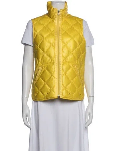 Pre-owned Ralph Lauren Nylon Vest In Yellow
