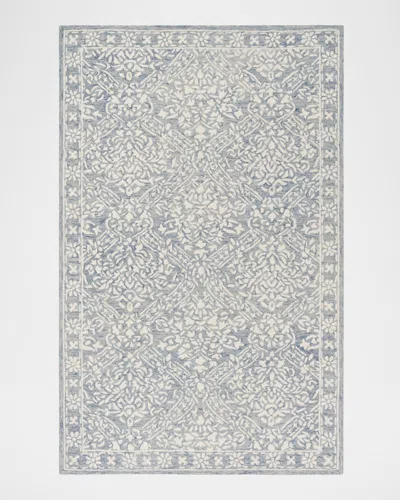 Ralph Lauren Olivier Hand-tufted Rug, 6' X 9' In Blue