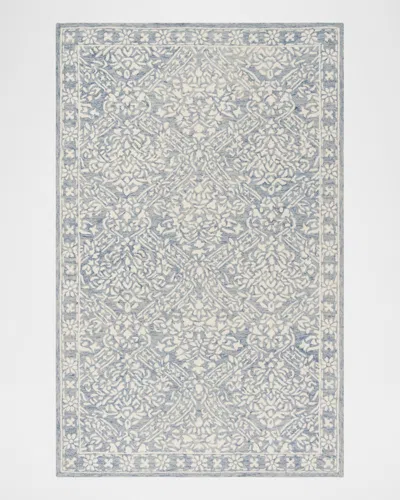 Ralph Lauren Olivier Hand-tufted Rug, 9' X 12' In Blue