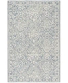 Ralph Lauren Olivier Lrl6935m Blue And Ivory 8' X 10' Area Rug In Blue