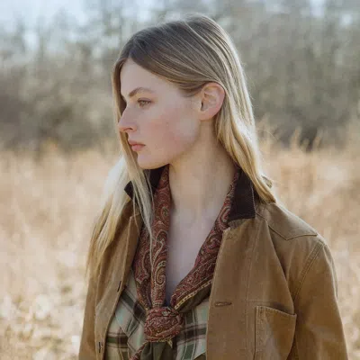 Ralph Lauren Ombré Plaid Marocain Blouse In Olive/tan In Brown