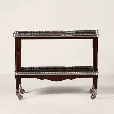 Ralph Lauren One Fifth Drinks Trolley In Brown