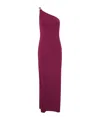 Polo Ralph Lauren One-shoulder Dress In Red