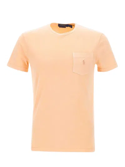 Ralph Lauren Orange Logo T-shirt