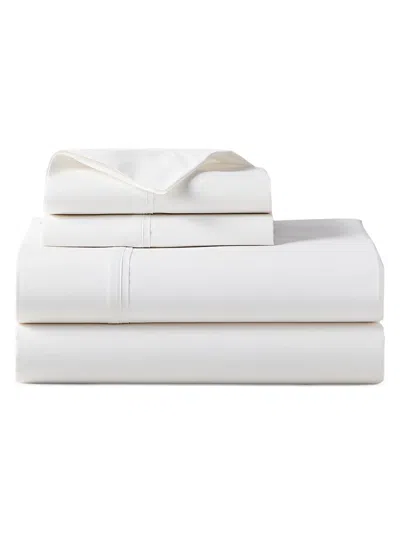 Ralph Lauren Organic 464 Percale Flat Sheet In White