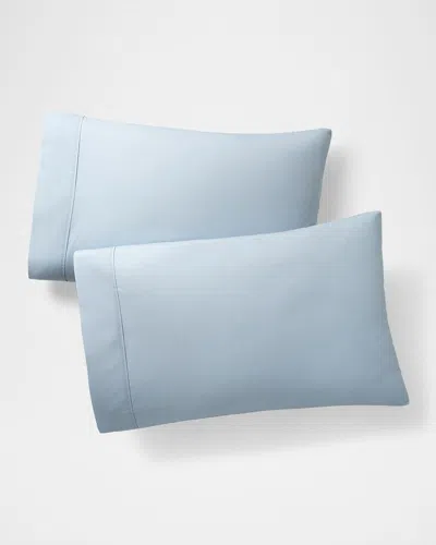 Ralph Lauren Organic 464 Percale Pillowcase In Blue