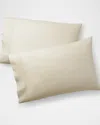 Ralph Lauren Organic 464 Percale Pillowcase, Standard Case In Brown