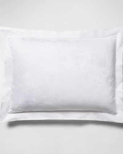Polo Ralph Lauren Organic Cotton Bethany Jacquard Euro Sham In Studio Wht