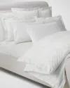 Polo Ralph Lauren Organic Cotton Bethany Jacquard King Duvet Cover In Studio Wht