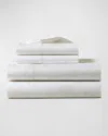 Polo Ralph Lauren Organic Cotton Bethany Jacquard King Flat Sheet In Parchment
