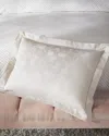 Polo Ralph Lauren Bethany Floral Jacquard Pillow Sham In Parchment