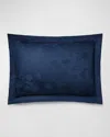 Polo Ralph Lauren Organic Cotton Bethany Jacquard King Sham In Polo Navy