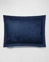 Polo Ralph Lauren Bethany Floral Jacquard Pillow Sham In Polo Navy