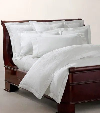 Ralph Lauren Organic Cotton Bethany Standard Pillowcase (50cm X 75cm) In White