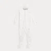 RALPH LAUREN ORGANIC COTTON FOOTED COVERALL