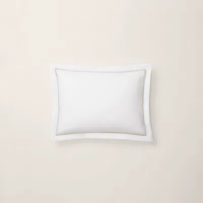Ralph Lauren Organic Cotton Percale Palmer Pillow In Sand