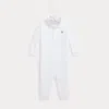 Polo Ralph Lauren Organic Cotton Polo Coverall In White