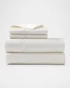 Polo Ralph Lauren Organic Sateen King Flat Sheet In Parchment