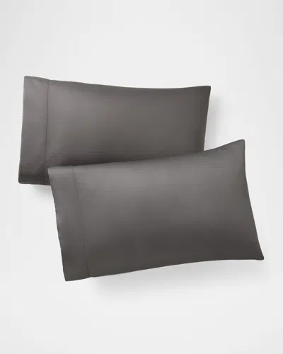 Polo Ralph Lauren Organic Sateen Pillowcase, Standard Case In Graphite