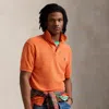 Polo Ralph Lauren Original Fit Mesh Polo Shirt In Bright Preppy Orange