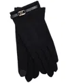 Ralph Lauren Oval Logo Bracelet Glove In Black