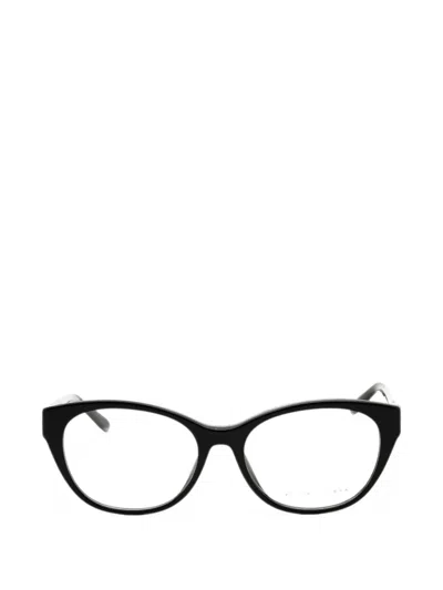 Ralph Lauren Oval-frame Glasses In Black