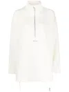 Polo Ralph Lauren Oversized-sweatshirt Mit Reissverschluss In Neutrals