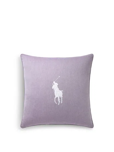 Ralph Lauren Oxford Chalet Cushion Cover In Purple - Chalet