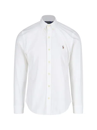 Ralph Lauren Oxford Logo Shirt In Multi
